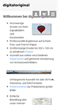 Mobile Screenshot of digitaloriginal.de